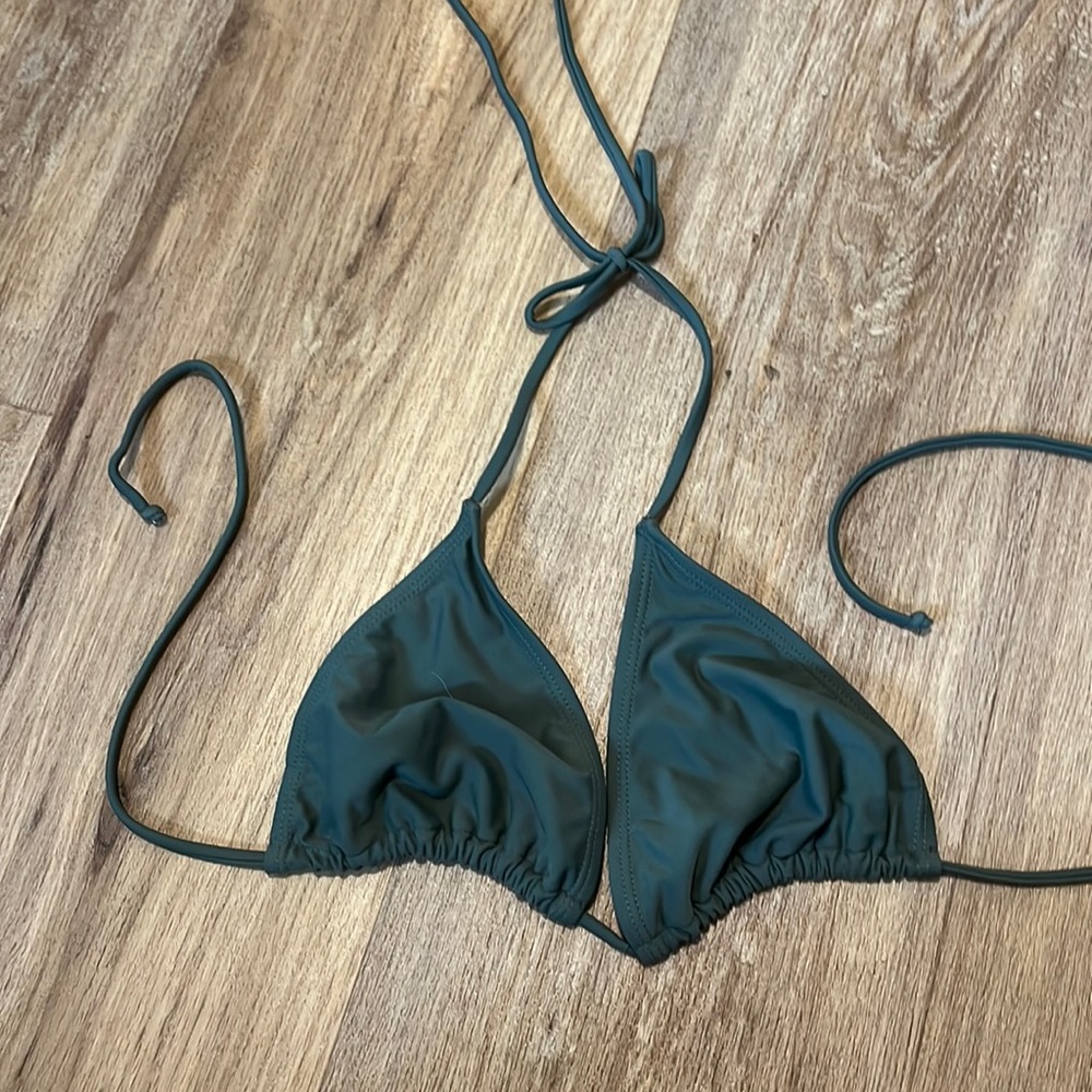 🟡🟡Army green bathing suit top